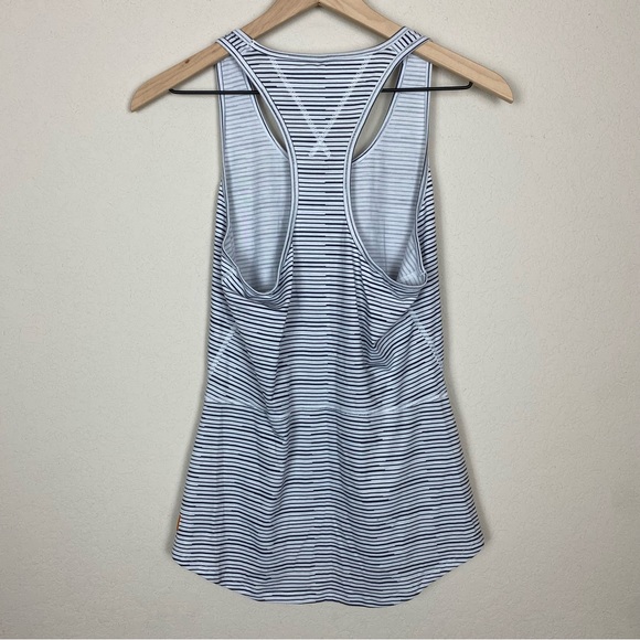 Lucy Striped Racerback Workout Tank Top - Picture 5 of 7